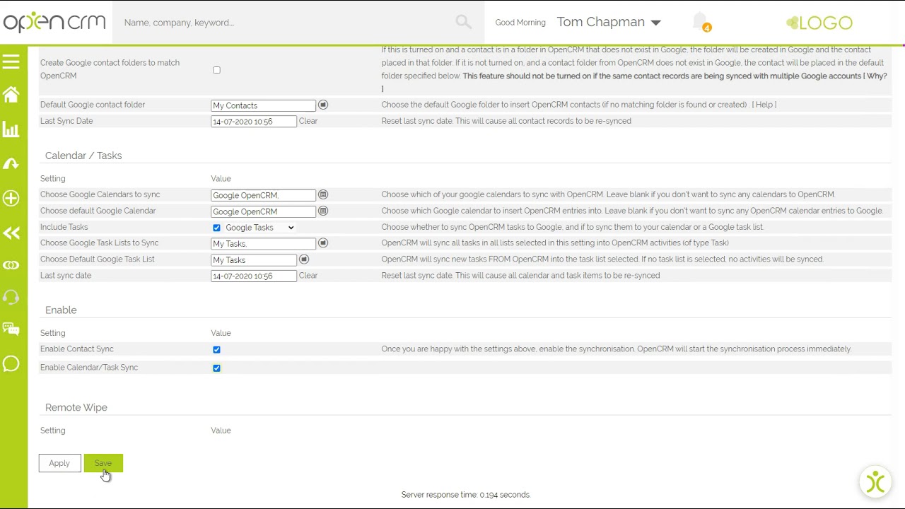 FAQ - Google Sync 2