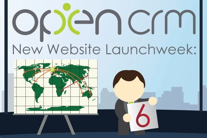 OpenCRM New Website Launch Week 6