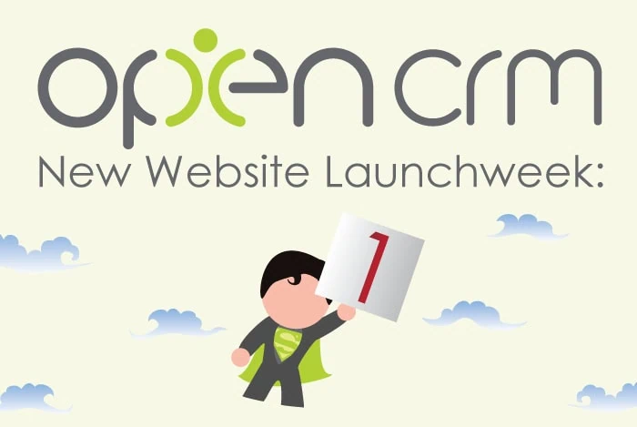 OpenCRM New Website Launch Week 1