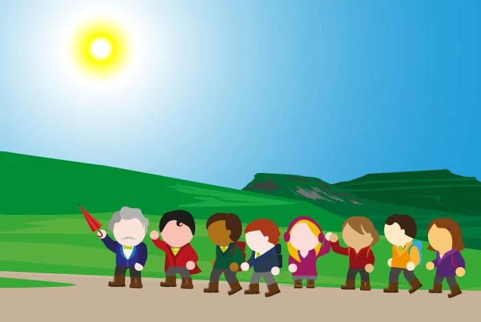 Yorkshire 3 Peaks Bringing Everyone Together