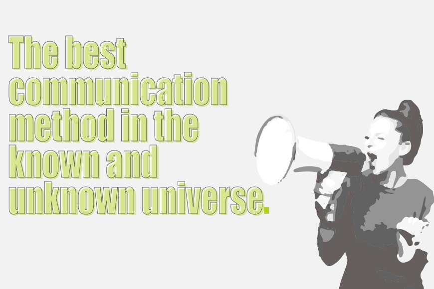 Communication in Known and Unknown Universe