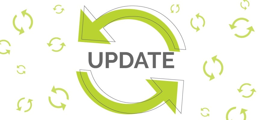 Change Log Update Arrows