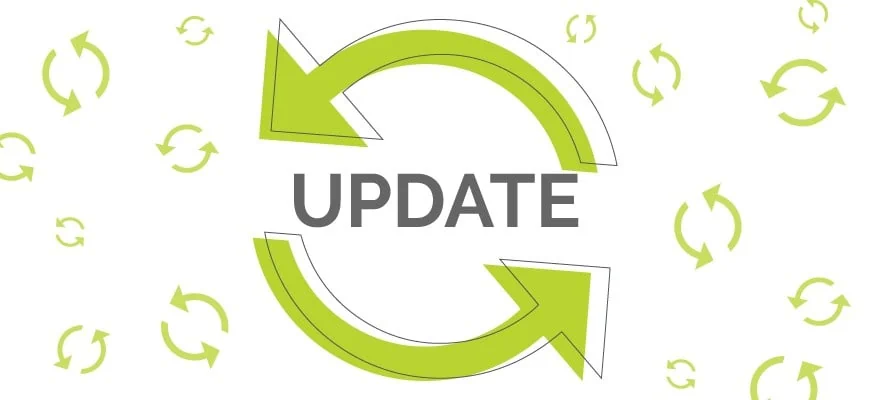 Change Log Update Arrows