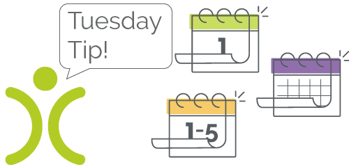 TuesdayTip Calendar Configuration