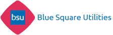 Blue Square Utilities Logo - OpenCRM Case Study